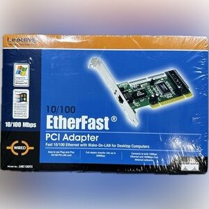 Linksys EtherFast PCI Adapter - New